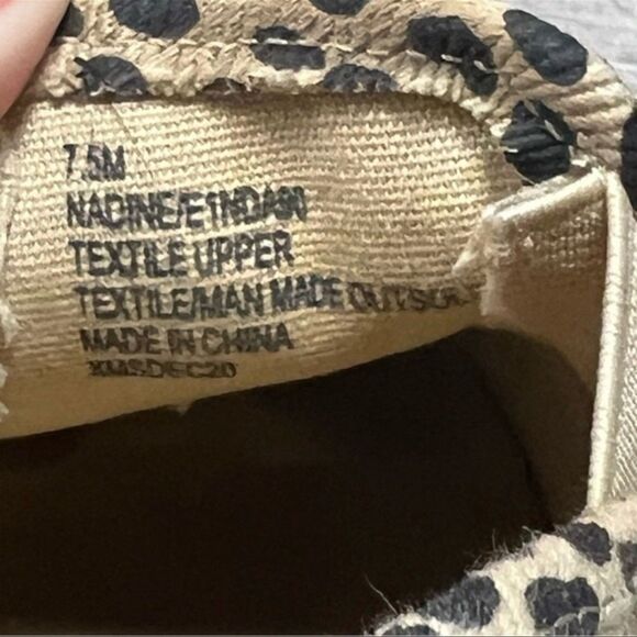 ESPRIT Animal Print Slip On Shoes Size 7.5 - Picture 5 of 7